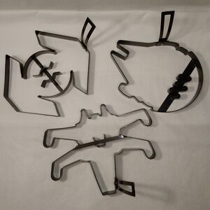 Star Wars Pancake MOLDS Millennium Falcon Darth's TIE Fighter X Wing LFL 2010